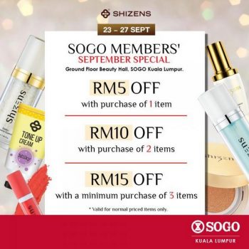 Shizens-Sale-at-SOGO-350x350 - Beauty & Health Cosmetics Kuala Lumpur Malaysia Sales Personal Care Selangor Skincare 