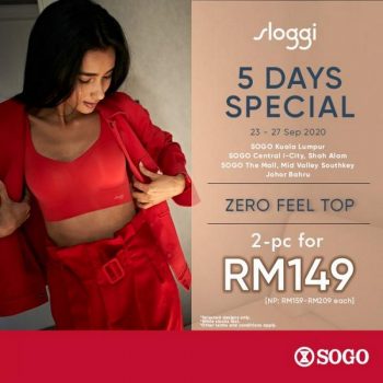 Sloggi-5-Days-Sale-at-Sogo-350x350 - Fashion Lifestyle & Department Store Johor Kuala Lumpur Lingerie Malaysia Sales Selangor 