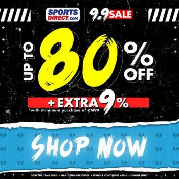 Sports-Direct-9.9-Sale-350x350 - Apparels Fashion Accessories Fashion Lifestyle & Department Store Footwear Johor Kedah Kelantan Kuala Lumpur Malaysia Sales Melaka Negeri Sembilan Online Store Pahang Penang Perak Perlis Putrajaya Sabah Sarawak Selangor Sportswear Terengganu 