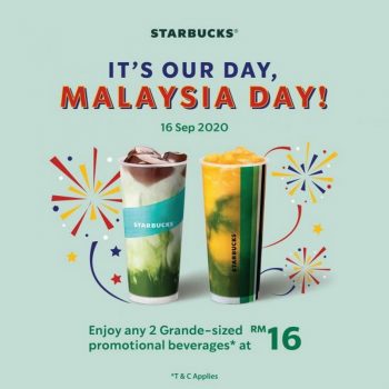 Starbucks-Malaysia-Day-Promotion-350x350 - Beverages Food , Restaurant & Pub Johor Kedah Kelantan Kuala Lumpur Melaka Negeri Sembilan Pahang Penang Perak Perlis Promotions & Freebies Putrajaya Sabah Sarawak Selangor Terengganu 