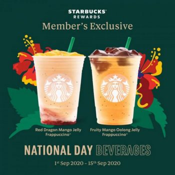 Starbucks-National-Day-Beverages-Members-Promotion-350x350 - Beverages Food , Restaurant & Pub Johor Kedah Kelantan Kuala Lumpur Melaka Negeri Sembilan Pahang Penang Perak Perlis Promotions & Freebies Putrajaya Sabah Sarawak Selangor Terengganu 