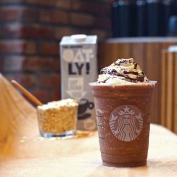 Starbucks-New-Oatmilk-Cocoa-Macchiato-Promo-350x350 - Beverages Food , Restaurant & Pub Johor Kedah Kelantan Kuala Lumpur Melaka Negeri Sembilan Pahang Penang Perak Perlis Promotions & Freebies Putrajaya Sabah Sarawak Selangor Terengganu 