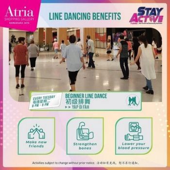Stay-Active-Line-Dancing-Classes-at-Atria-Shopping-Gallery-350x350 - Events & Fairs Fitness Selangor Sports,Leisure & Travel 
