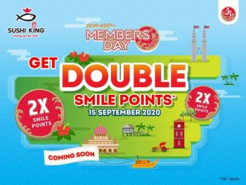 Sushi-King-Members-Day-Promotion-350x263 - Beverages Food , Restaurant & Pub Johor Kedah Kelantan Kuala Lumpur Melaka Negeri Sembilan Online Store Pahang Penang Perak Perlis Promotions & Freebies Putrajaya Sabah Sarawak Selangor Terengganu 