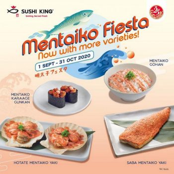 Sushi-King-Mentaiko-Fiesta-350x350 - Beverages Food , Restaurant & Pub Johor Kedah Kelantan Kuala Lumpur Melaka Negeri Sembilan Pahang Penang Perak Perlis Promotions & Freebies Putrajaya Sabah Sarawak Selangor Terengganu 