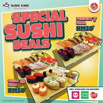 Sushi-King-Perfect-7-Mega-12-Deals-Promotion-350x350 - Beverages Food , Restaurant & Pub Kedah Kuala Lumpur Melaka Perak Promotions & Freebies Putrajaya Sarawak Selangor Terengganu 