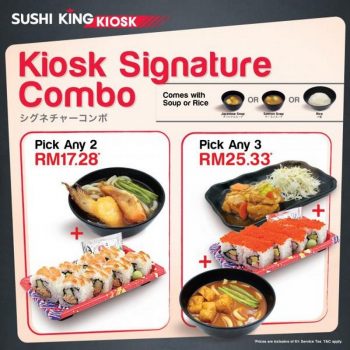 Sushi-King-Signature-Combo-Promotion-at-King-Kiosk-Selayang-Mall-350x350 - Beverages Food , Restaurant & Pub Promotions & Freebies Selangor 