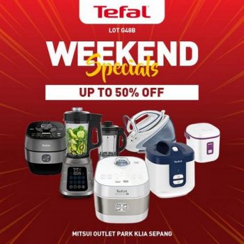 Tefal-October-Weekend-Special-Promotion-at-Mitsui-Outlet-Park-350x350 - Electronics & Computers Kitchen Appliances Promotions & Freebies Selangor 