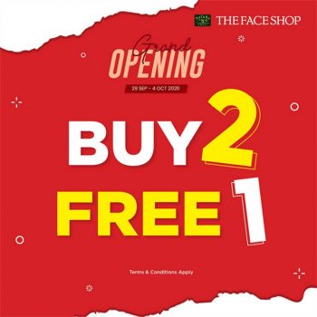 The-Face-Shop-Grand-Opening-Promo-at-Bintang-Megamall-Miri-350x350 - Beauty & Health Cosmetics Personal Care Promotions & Freebies Sarawak 