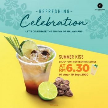 The-Library-Coffee-Bar-Refreshing-Series-Promo-350x350 - Beverages Food , Restaurant & Pub Promotions & Freebies Selangor 