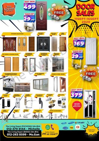 The-Living-Depot-Door-Special-Sale-350x495 - Building Materials Home & Garden & Tools Kuala Lumpur Malaysia Sales Selangor 