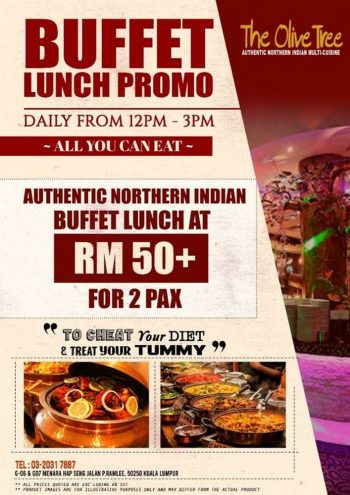 The-Olive-Tree-Buffet-Lunch-Promo-350x495 - Beverages Buffet Food , Restaurant & Pub Kuala Lumpur Promotions & Freebies Selangor 