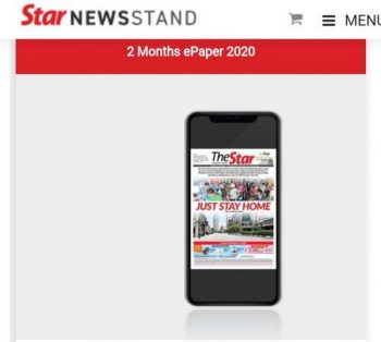 The-Star-Free-2-Months-ePaper-Suscription-Promo-350x314 - Johor Kedah Kelantan Kuala Lumpur Melaka Negeri Sembilan Online Store Others Pahang Penang Perak Perlis Promotions & Freebies Putrajaya Sabah Sarawak Selangor Terengganu 