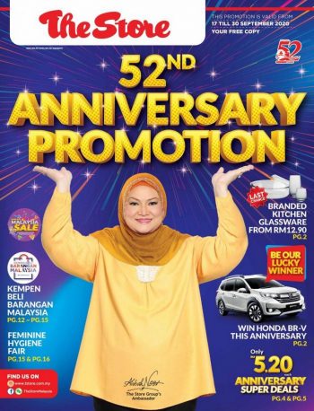 The-Store-52nd-Anniversary-Promotion-Catalogue-350x458 - Johor Kedah Kelantan Kuala Lumpur Melaka Negeri Sembilan Pahang Penang Perak Perlis Promotions & Freebies Putrajaya Sabah Sarawak Selangor Supermarket & Hypermarket Terengganu 