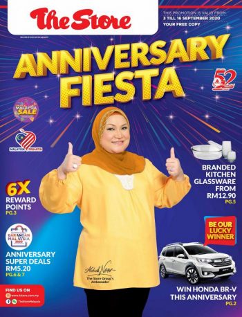 The-Store-Anniversary-Fiesta-Promotion-Catalogue-350x458 - Johor Kedah Kelantan Kuala Lumpur Melaka Negeri Sembilan Pahang Penang Perak Perlis Promotions & Freebies Putrajaya Sabah Sarawak Selangor Supermarket & Hypermarket Terengganu 
