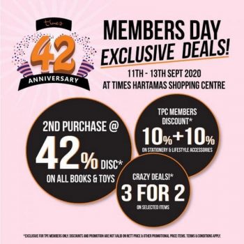 Times-Bookstore-Anniversary-Members-Day-Deal-350x350 - Books & Magazines Kuala Lumpur Promotions & Freebies Selangor Stationery 