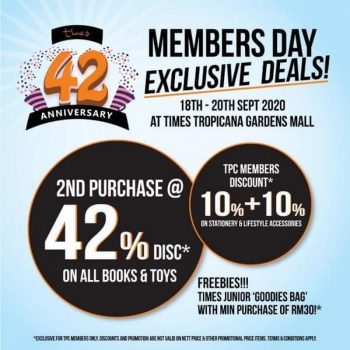 Times-Bookstore-Members-Day-Deals-350x350 - Books & Magazines Promotions & Freebies Selangor Stationery 