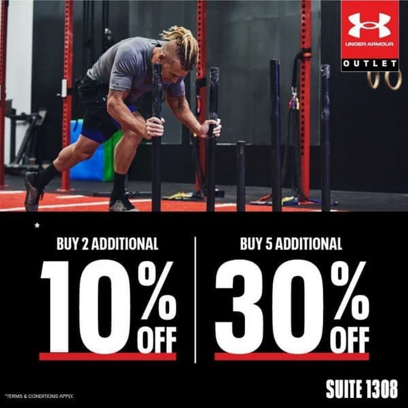 130 Sep 2020 Under Armour Special Sale at Johor Premium Outlets
