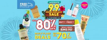 Watsons-9.9-Online-Kaw-Kaw-Sale-350x133 - Beauty & Health Health Supplements Johor Kedah Kelantan Kuala Lumpur Malaysia Sales Melaka Negeri Sembilan Online Store Pahang Penang Perak Perlis Personal Care Putrajaya Sabah Sarawak Selangor Terengganu 