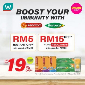 Watsons-Berroca-and-Redoxon-Online-Promotion-350x350 - Beauty & Health Health Supplements Johor Kedah Kelantan Kuala Lumpur Melaka Negeri Sembilan Online Store Pahang Penang Perak Perlis Promotions & Freebies Putrajaya Sabah Sarawak Selangor Terengganu 