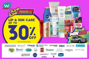 Watsons-Lip-Sun-Care-Sale-350x233 - Beauty & Health Health Supplements Johor Kedah Kelantan Kuala Lumpur Malaysia Sales Melaka Negeri Sembilan Online Store Pahang Penang Perak Perlis Personal Care Putrajaya Sabah Sarawak Selangor Terengganu 