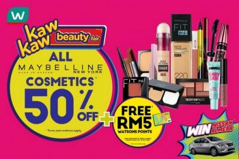 Watsons-Maybelline-Cosmetics-350x233 - Beauty & Health Cosmetics Johor Kedah Kelantan Kuala Lumpur Melaka Negeri Sembilan Online Store Pahang Penang Perak Perlis Promotions & Freebies Putrajaya Sabah Sarawak Selangor Terengganu 