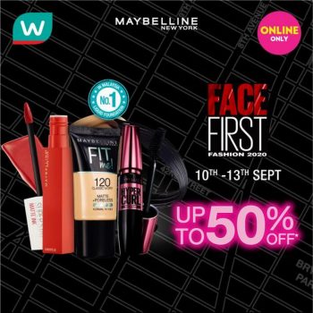 Watsons-Maybelline-Face-First-Online-Promotion-350x350 - Beauty & Health Cosmetics Johor Kedah Kelantan Kuala Lumpur Melaka Negeri Sembilan Online Store Pahang Penang Perak Perlis Personal Care Promotions & Freebies Putrajaya Sabah Sarawak Selangor Terengganu 