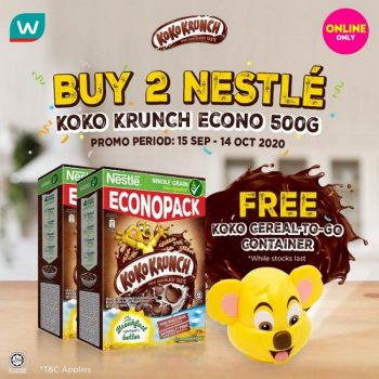 Watsons-Online-Nestle-Koko-Krunch-Container-Promo-350x350 - Johor Kedah Kelantan Kuala Lumpur Melaka Negeri Sembilan Others Pahang Penang Perak Perlis Promotions & Freebies Putrajaya Sabah Sarawak Selangor Terengganu 