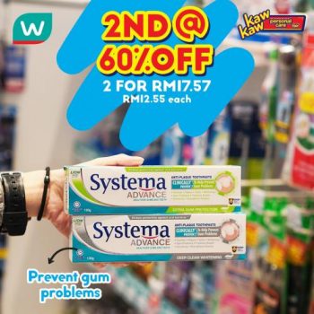 Watsons-Oral-Care-Sale-4-350x350 - Beauty & Health Johor Kedah Kelantan Kuala Lumpur Malaysia Sales Melaka Negeri Sembilan Online Store Pahang Penang Perak Perlis Personal Care Putrajaya Sabah Sarawak Selangor Terengganu 