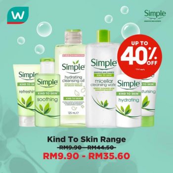 Watsons-Simple-Skincare-Sale-1-350x350 - Beauty & Health Johor Kedah Kelantan Kuala Lumpur Malaysia Sales Melaka Negeri Sembilan Online Store Pahang Penang Perak Perlis Personal Care Putrajaya Sabah Sarawak Selangor Skincare Terengganu 