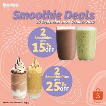 llaollao-Smoothie-Deals-Promotion-at-Shopee-350x350 - Beverages Food , Restaurant & Pub Johor Kedah Kelantan Kuala Lumpur Melaka Negeri Sembilan Online Store Pahang Penang Perak Perlis Promotions & Freebies Putrajaya Sabah Sarawak Selangor Terengganu 