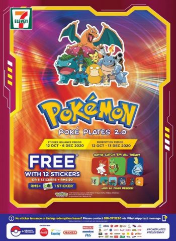 7-Eleven-Free-Pokemon-Poke-Plates-2.0-Promotion-350x477 - Johor Kedah Kelantan Kuala Lumpur Melaka Negeri Sembilan Pahang Penang Perak Perlis Promotions & Freebies Putrajaya Sabah Sarawak Selangor Supermarket & Hypermarket Terengganu 