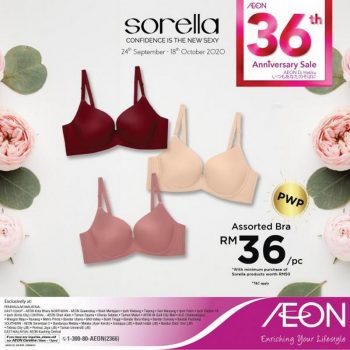 AEON-36th-Anniversary-Ladies-Lingerie-Sale-350x350 - Fashion Lifestyle & Department Store Johor Kedah Kelantan Kuala Lumpur Lingerie Malaysia Sales Melaka Negeri Sembilan Pahang Penang Perak Perlis Putrajaya Sabah Sarawak Selangor Terengganu 