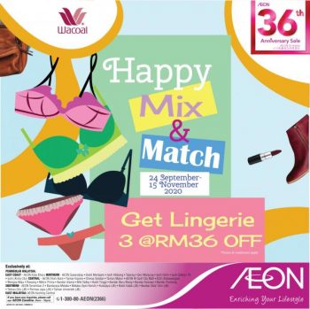 AEON-36th-Anniversary-Ladies-Lingerie-Sale-8-350x349 - Fashion Lifestyle & Department Store Johor Kedah Kelantan Kuala Lumpur Lingerie Malaysia Sales Melaka Negeri Sembilan Pahang Penang Perak Perlis Putrajaya Sabah Sarawak Selangor Terengganu 