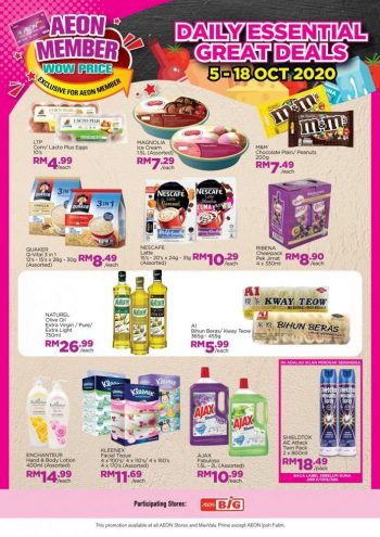 AEON-BiG-AEON-Members-Wow-Price-Promotion-350x495 - Johor Kedah Kelantan Kuala Lumpur Melaka Negeri Sembilan Pahang Penang Perak Perlis Promotions & Freebies Putrajaya Sabah Sarawak Selangor Supermarket & Hypermarket Terengganu 