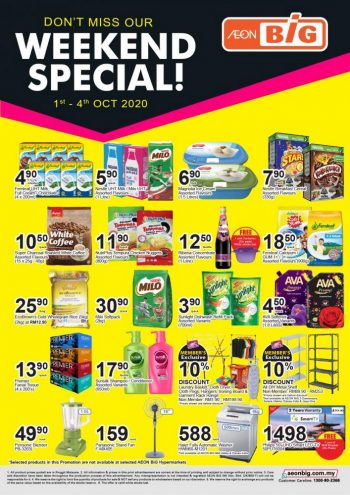 AEON-BiG-Weekend-Promotion-350x495 - Johor Kedah Kelantan Kuala Lumpur Melaka Negeri Sembilan Pahang Penang Perak Perlis Promotions & Freebies Putrajaya Sabah Sarawak Selangor Supermarket & Hypermarket Terengganu 