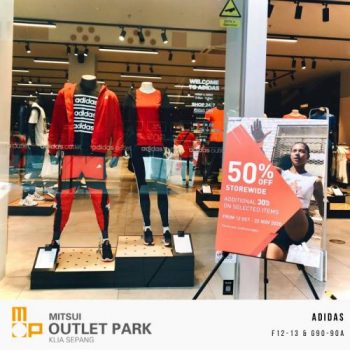 Adidas-Storewide-Sale-50-OFF-at-Mitsui-Outlet-Park-1-350x350 - Apparels Fashion Accessories Fashion Lifestyle & Department Store Malaysia Sales Selangor Sportswear 