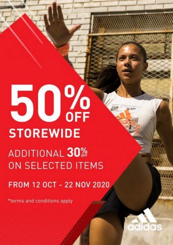 Adidas-Storewide-Sale-50-OFF-at-Mitsui-Outlet-Park-350x496 - Apparels Fashion Accessories Fashion Lifestyle & Department Store Malaysia Sales Selangor Sportswear 