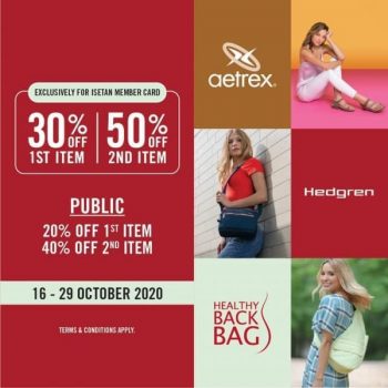 Aetrex-Hedgren-and-HBB-Special-Deals-at-ISETAN-350x350 - Bags Fashion Accessories Fashion Lifestyle & Department Store Handbags Kuala Lumpur Promotions & Freebies Selangor 