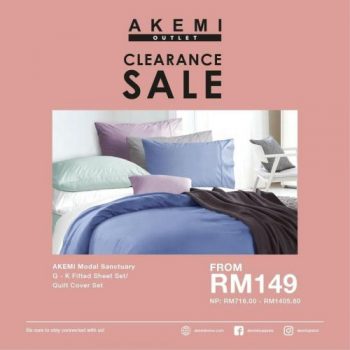 Akemi-Clearance-Sale-at-Freeport-AFamosa-1-350x350 - Beddings Home & Garden & Tools Mattress Melaka Warehouse Sale & Clearance in Malaysia 