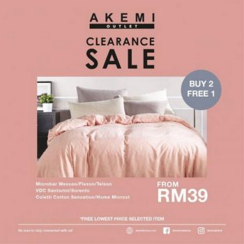 Akemi-Clearance-Sale-at-Freeport-AFamosa-350x350 - Beddings Home & Garden & Tools Mattress Melaka Warehouse Sale & Clearance in Malaysia 