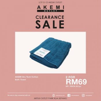 Akemi-Outlet-October-Clearance-Sale-at-Mitsui-Outlet-Park-4-350x350 - Beddings Home & Garden & Tools Selangor Warehouse Sale & Clearance in Malaysia 