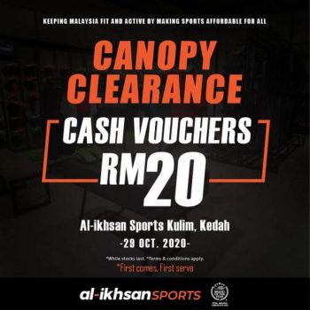Al-Ikhsan-Sports-Kulim-Canopy-Clearance-Sale-350x350 - Apparels Fashion Accessories Fashion Lifestyle & Department Store Footwear Kedah Warehouse Sale & Clearance in Malaysia 