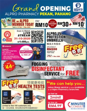 Alpro-Pharmacy-Grand-Opening-Celebration-at-Pekan-Pahang-350x450 - Beauty & Health Health Supplements Pahang Personal Care Promotions & Freebies 