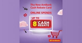 AmBank-8-Cash-Rebate-Promo-350x183 - AmBank Bank & Finance Johor Kedah Kelantan Kuala Lumpur Melaka Negeri Sembilan Online Store Pahang Penang Perak Perlis Promotions & Freebies Putrajaya Sabah Sarawak Selangor Terengganu 