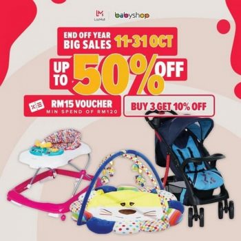 Babyshop-Year-End-Sale-at-Lazada-350x350 - Baby & Kids & Toys Babycare Johor Kedah Kelantan Kuala Lumpur Malaysia Sales Melaka Negeri Sembilan Online Store Pahang Penang Perak Perlis Putrajaya Sabah Sarawak Selangor Terengganu 