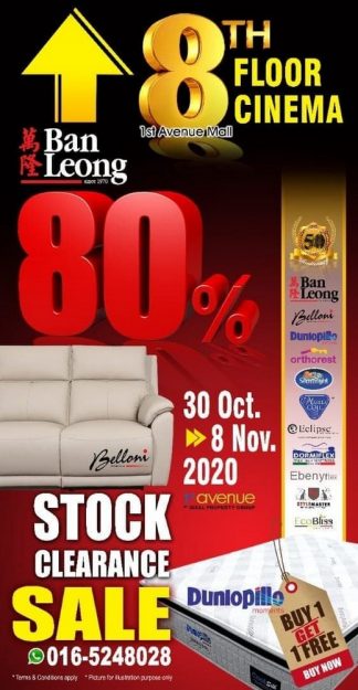 Ban-Leong-Stock-Clearance-Sale-at-1st-Avenue-324x625 - Furniture Home & Garden & Tools Home Decor Penang Warehouse Sale & Clearance in Malaysia 