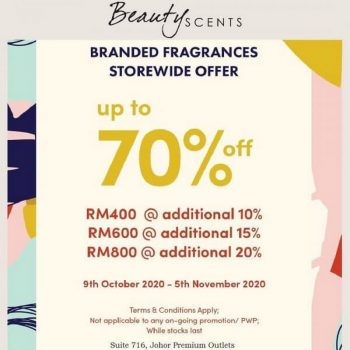Beauty-Scents-Special-Sale-at-Johor-Premium-Outlets-350x350 - Beauty & Health Fragrances Johor Personal Care 