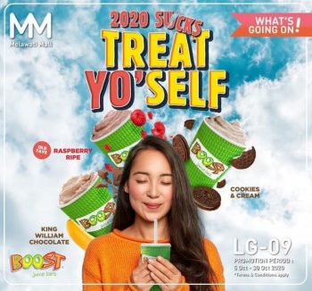 Boost-Treat-Yoself-Promo-at-Melawati-Mall-350x326 - Beverages Food , Restaurant & Pub Promotions & Freebies Selangor 