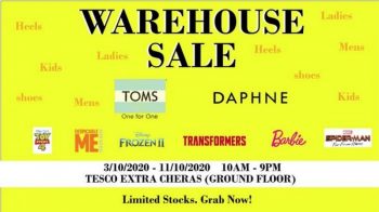 Branded-Warehouse-Sale-at-Tesco-Extra-Cheras-350x196 - Apparels Fashion Accessories Fashion Lifestyle & Department Store Footwear Kuala Lumpur Selangor Warehouse Sale & Clearance in Malaysia 